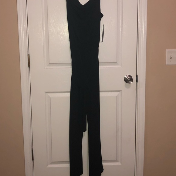 Black Pants Romper - Picture 2 of 5